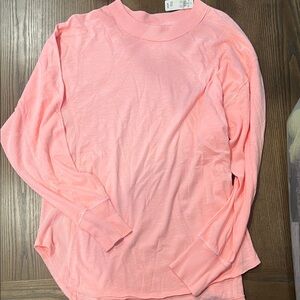 Aerie Light Pink Ribbed Sweater